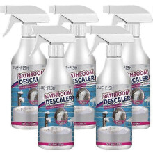 (5pcs)Bathroom Cleaning Spray Shower Glass Descaler Anti Mold Cleaning Bathtub Toilet Descaling Limescale Cleaner Bathtub Cleaner Foam 2025 New