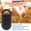 Universal Compatibility Pet Microchip Scanner, Handheld Type Pet ID Scanner 134.2KHZ RFID Chip Reader for ISO11784 / 5 FDX‑B ID64 Portble USB 7