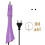 7-Spitzen-Hot-Fix-Applikator 10-12W lila Metall 2