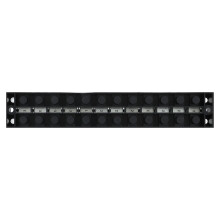Großstrom-Klemmblock 45 A 600 V 12-fach Erdungsklemmleiste