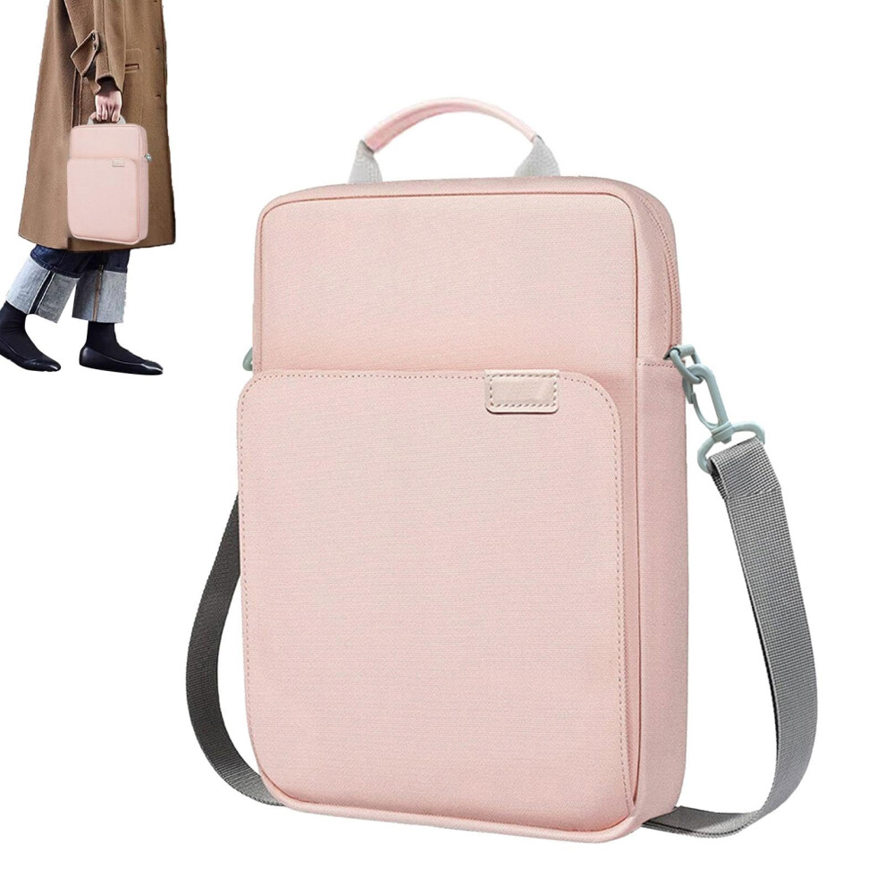 Tablet Case For 13 Inch Tablet, Shoulder Bag With Carry Handle And Strap, Protective Carrying Bag For Travel Pink 6493810575327
