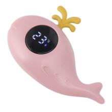 Baby Bath Thermometer in Pink with Touch Screen & Auto-Off Feature