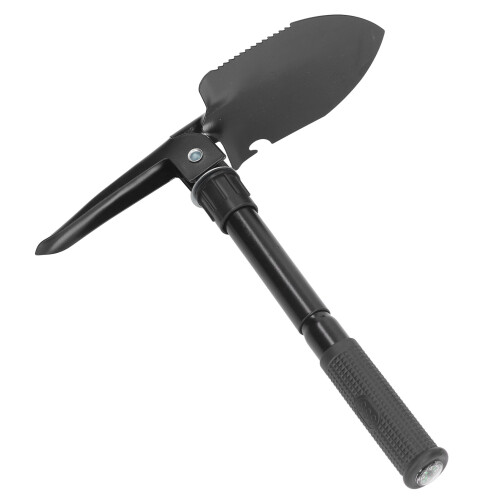Portable Collapsible Spade with Bonus Long Pole & Multi-Function Tools