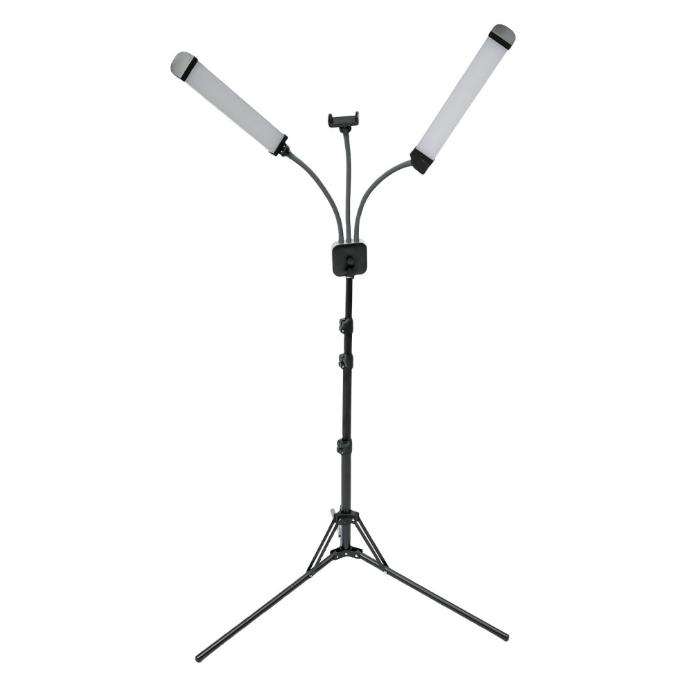 Led Fill Double Arm 2500 Lumen 40W Adjustable Colour Temperature 3000K-6000K Photography Studio Ing Set Light 6493810575402