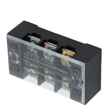 4-polige Hochstrom-Kupfer-Terminalleiste, 600 V, 35 A, fester Kontaktblock