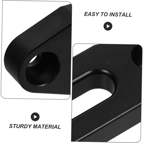 Cable Winch Accessories Winch Stopper Hook Holder Tow Rope Stopper UTV Compatible Black Cable Guides Anchor System 1