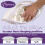 (2 Pack) Aamira Pillow Orthopaedic Shredded Memory Foam Bed Pillow 6