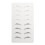 Microblading Übungshaut Silikon 265x145mm 02 2