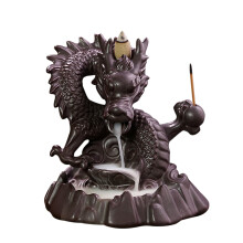 Dragon Backflow Burner 452 g 13,8x14 cm Dunkelbraun