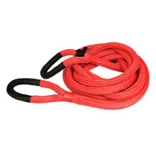 Synthetic Winch Rope 22mm x 6m Recovery Tow Rope 12000kg Breaking Strength Kinetic Nylon for ATV UTV Truck Red