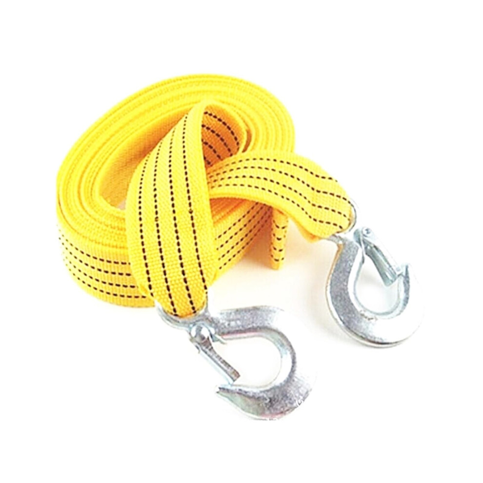 Synthetic Tow Rope 4M 5 Ton Heavy-Duty Recovery Cable With Forged Steel Hook For Vehicle Towing And Trailer Winching 6482260501079