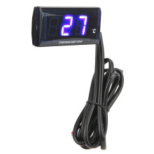 Motorrad Wassertemperaturanzeige 57x29x13mm 12V Blau