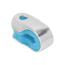 Finger-Schiene aus Aluminium-Schaumstoff, Größe XS - Silber