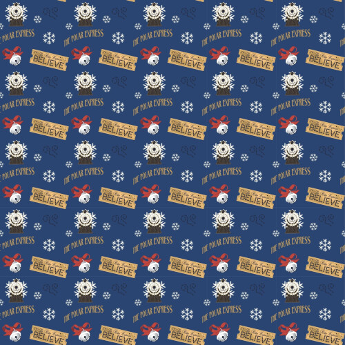 The Polar Express Wrapping Paper 4m Roll 2