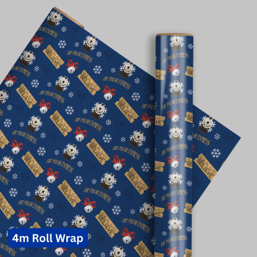 The Polar Express Wrapping Paper 4m Roll 1