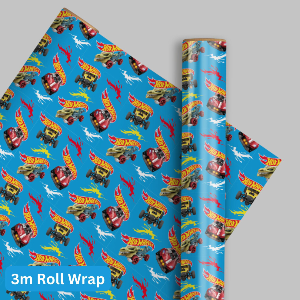Hot Wheels Wrapping Paper 3M Roll