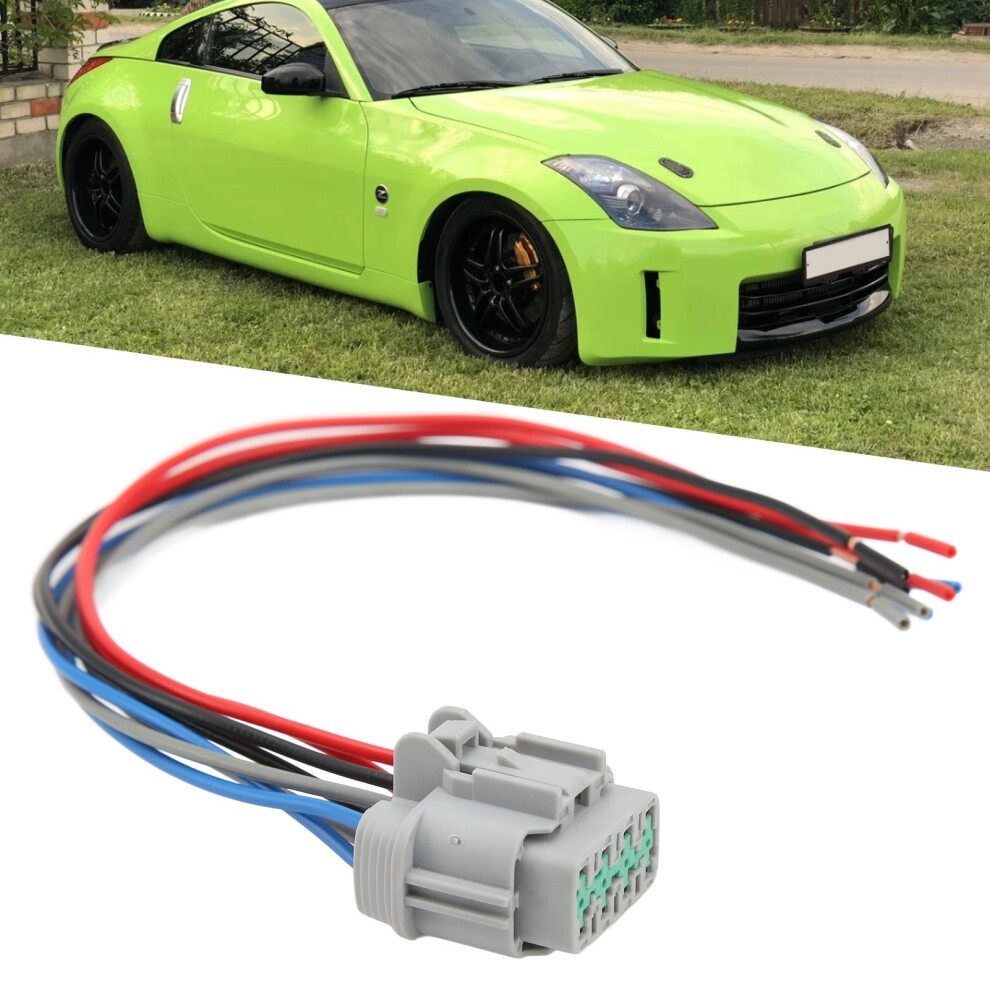 8Pin Headlight Connector Pigtail For Nissan 350Z - Flexible Stable Transmission 3781338684021