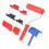 DIY Wood Pattern Texturing Roller with Handle Rubber Wood Finish Painting Tool 6