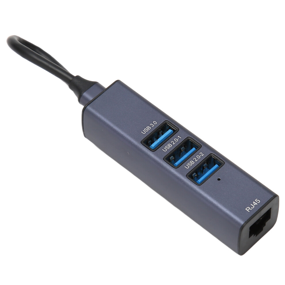 Compact 4-In-1 Usb C Hub With Ethernet 5Gbps Transfers 7901338686511