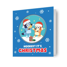 Bluey Bauble Attachment Christmas Card