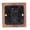 Single Wall Mount Toggle Switch 250V Retro Antique with Walnut Finish 8