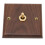 Single Wall Mount Toggle Switch 250V Retro Antique with Walnut Finish 16