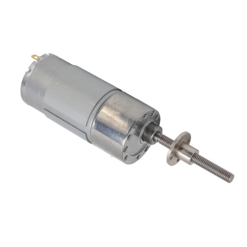 DC12V Getriebemotor, Aluminium/Messing, M6, 600 U/min 2
