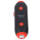 3-Ton 3-Volumen-Pfeife, LED-Licht, Rot ABS 14