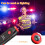 3-Ton 3-Volumen-Pfeife, LED-Licht, Rot ABS 13