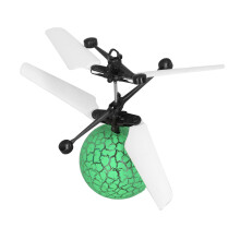 Fliegendes Ballspielzeug Grün 100 mAh USB-LED Innen/Außen