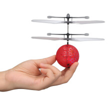 Fliegender Ball Spielzeug Intelligentes USB-Aufladung Cooles LED-Licht Robust Windmühle Interaktives Kinderflugspielzeug für Indoor und Out