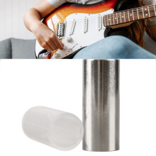 2PCS Guitar Slide Bars Metal & Plastic for Electric, Bass, Mandolin