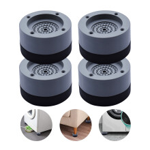 Rutschfeste Waschmaschinenfüße 4er-Set, Pads zur Reduzierung von Vibrationen und Geräuschen
