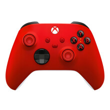 Manete de jogo - Xbox - Sem fio - Vermelho