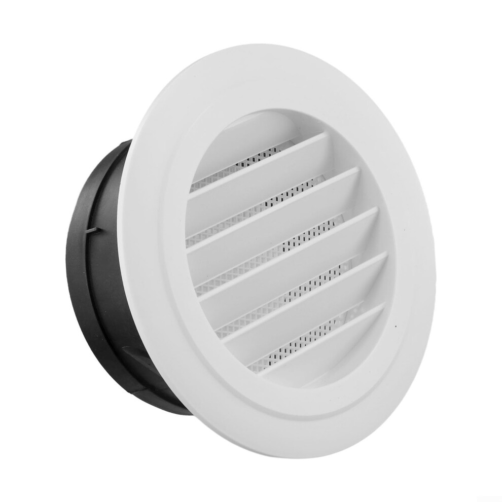 Easy-Clean 125Mm Round Ventilation Grilles For Improved Home Airflow And Control - Durable Plastic Design 6493810576546