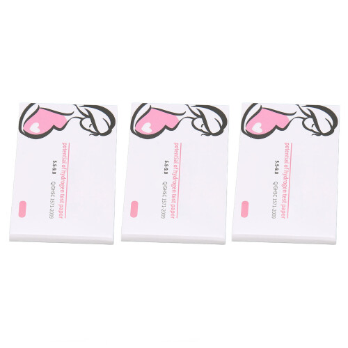3 Sets Amniotic Fluid PH Test Strips High Sensitivity Home Use, 80pcs Each