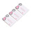 3 Sets Amniotic Fluid PH Test Strips High Sensitivity Home Use, 80pcs Each 16