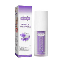 Eelhoe V34 Purple Toothpaste Repair Teeth Yellow Stains Mouth Clean Breath Fresh White Toothpaste
