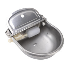 Automatic Stainless Steel Animal Water Bowl, Livestock Feeder Trough for Cows, Farm and Garden Use, 5L Capacity