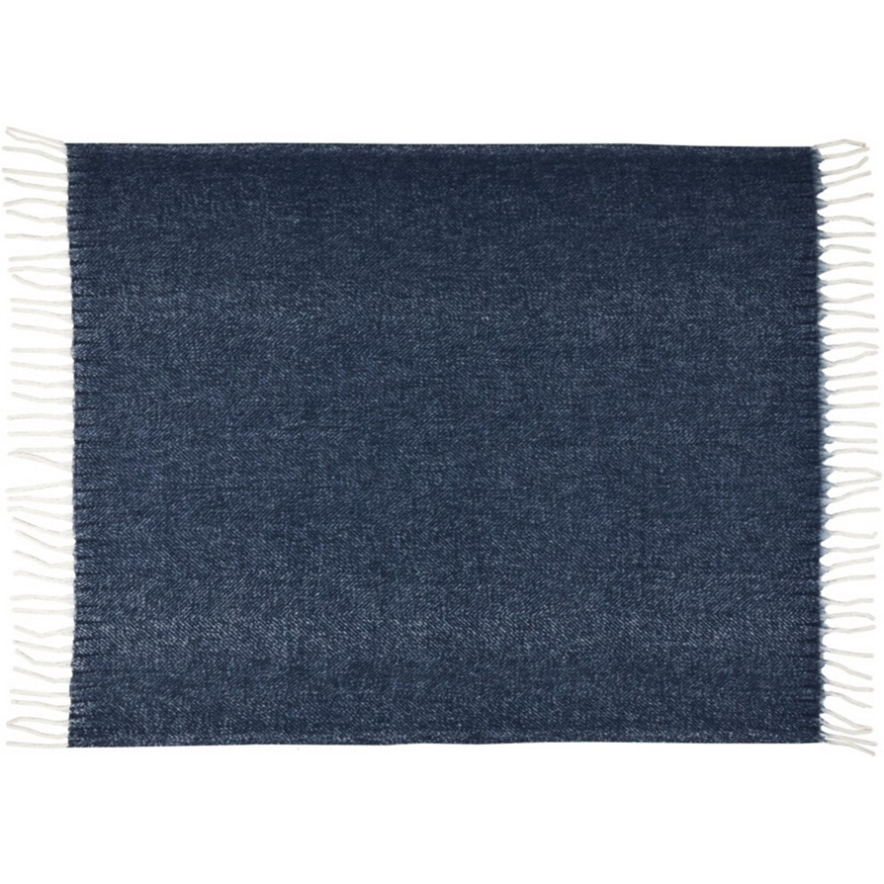 Floso Blue (One Size, Dark ) Dolly Recycled Polyester Recycled Blanket