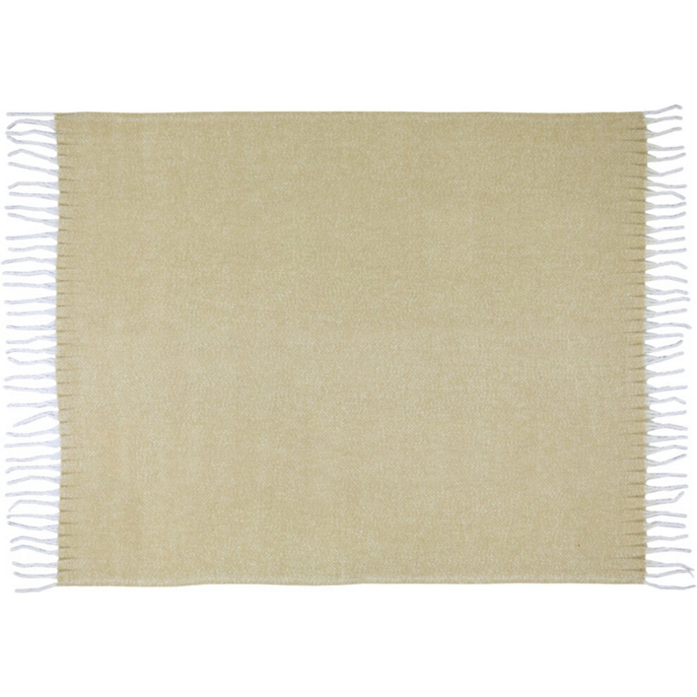 Floso Cream,Multicoloured (One Size, Beige) Dolly Recycled Polyester Recycled Blanket