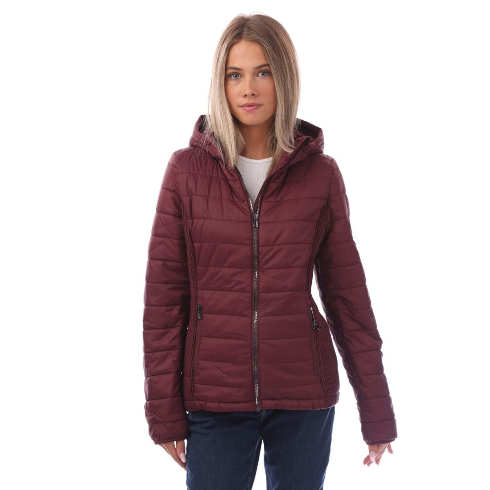 (18 UK, Purple) Trespass Womens/Ladies Valerie Padded Jacket