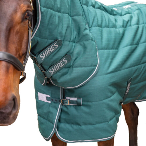 (6' 9", Emerald) Shires Tempest Original 200 Combo Neck Horse Stable Rug 2