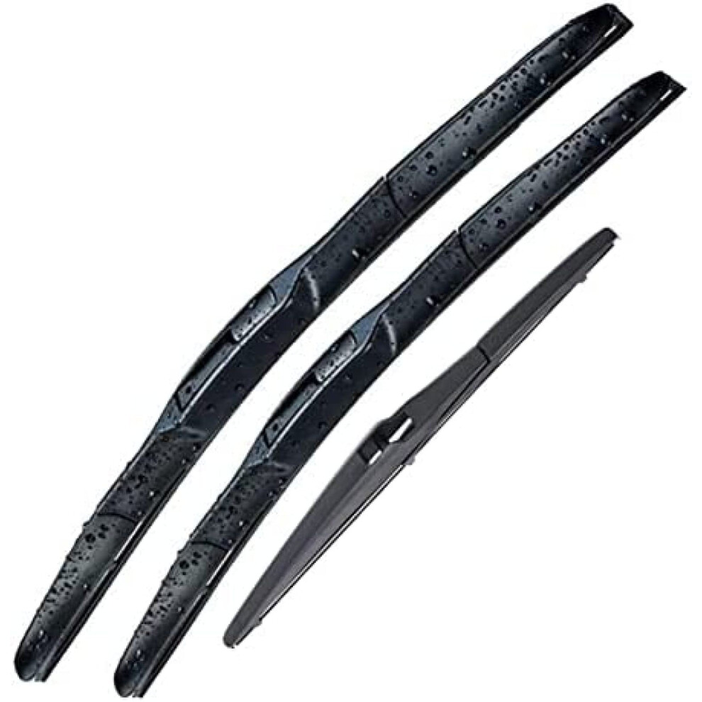 Windscreen Wiper Blades Set For H-Yundai I40 Estate 2011-2020, 26 Inch Front & 16 Inch + 14 Inch Rear Blades 6482260503264