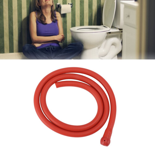 Portable Reusable Enema Kit - 100cm Plastic Shower for Colon & Vaginal Cleansing