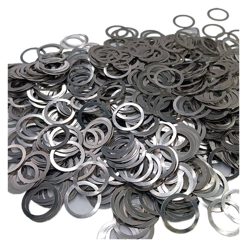 M2 M2.5 M3 M4 M5 M6 M7 M8 M9 M10 M12 M14 M20 Stainless Steel 304 Flat Washers Pack of 50, Size 10 x 20 x 0.5 mm-image-OPC-PJHF2JC-NEW