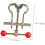 Bonsai Tree Tool Long-Lasting Iron Material Trunk Regulator for Easy Garden Work and Branch Bending 4
