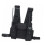 Brustgurt-Rig-Tasche Schwarz Walkie-Talkie-Halter 10