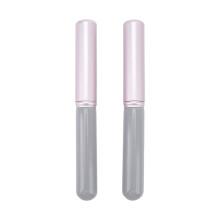 Lip Makeup Brush Duo with Lid - Soft Ergonomic Travel-Friendly