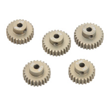Aluminium Pinion Gear Set 0.6M Modulus 24T-28T for 1/8 & 1/10 Climbing Cars